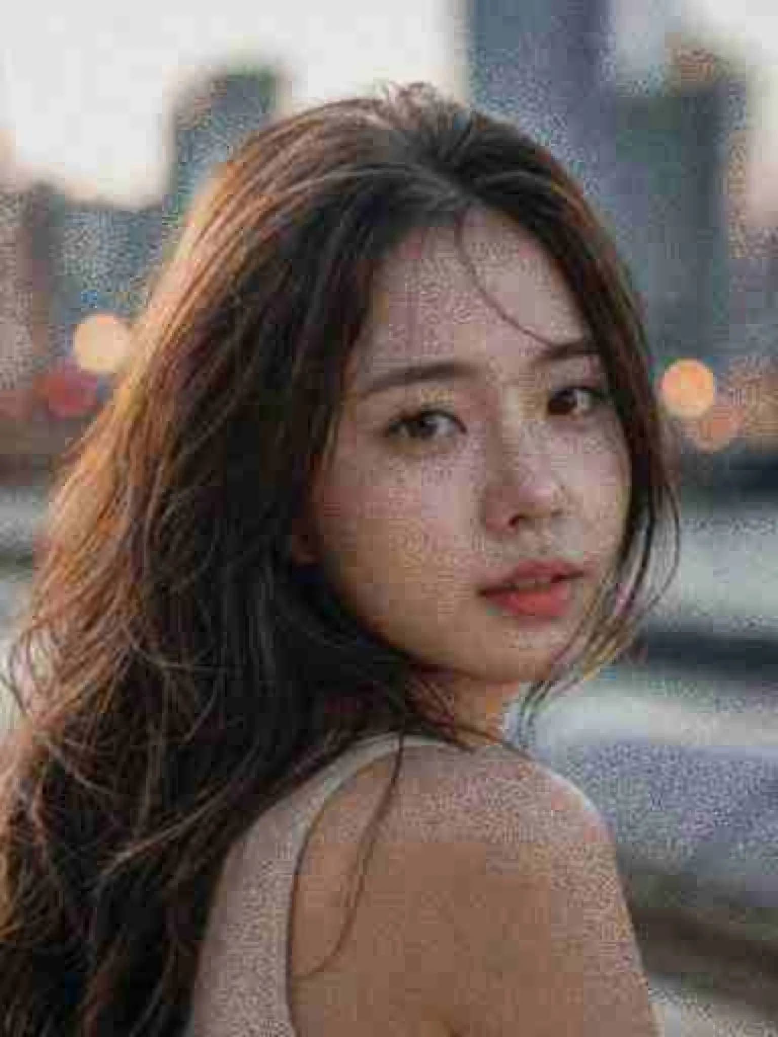 Soft, compressed portrait before Pixelyft enhancement